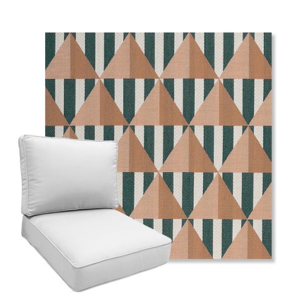Picture of Buoy Santa Monica | Boxed Deep Seating Patio Chair Cushion – Sunbrella© Fabric