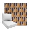 Picture of Buoy Sunset | Boxed Deep Seating Patio Chair Cushion – Sunbrella© Fabric
