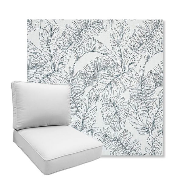 Picture of Calm Laurel | Boxed Deep Seating Patio Chair Cushion – Sunbrella© Fabric