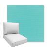 Picture of Canvas Aruba | Boxed Deep Seating Patio Chair Cushion – Sunbrella© Fabric