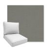Picture of Canvas Charcoal | Boxed Deep Seating Patio Chair Cushion – Sunbrella© Fabric