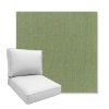 Picture of Canvas Fern | Boxed Deep Seating Patio Chair Cushion – Sunbrella© Fabric