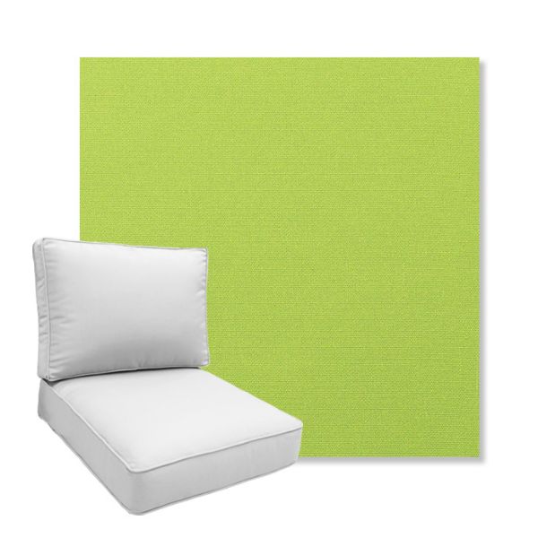 Picture of Canvas Macaw | Boxed Deep Seating Patio Chair Cushion – Sunbrella© Fabric
