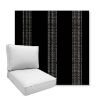 Picture of Caper Onyx | Boxed Deep Seating Patio Chair Cushion – Sunbrella© Fabric
