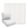 Picture of Carlo Coastal | Boxed Deep Seating Patio Chair Cushion – Sunbrella© Fabric