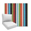 Picture of Carousel Confetti | Boxed Deep Seating Patio Chair Cushion – Sunbrella© Fabric