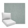 Picture of Cast Mist | Boxed Deep Seating Patio Chair Cushion – Sunbrella© Fabric