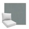 Picture of Cast Seaglass | Boxed Deep Seating Patio Chair Cushion – Sunbrella© Fabric