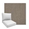 Picture of Cast Shale | Boxed Deep Seating Patio Chair Cushion – Sunbrella© Fabric