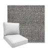 Picture of Chartres Granite | Boxed Deep Seating Patio Chair Cushion – Sunbrella© Fabric