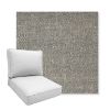 Picture of Chartres Graphite | Boxed Deep Seating Patio Chair Cushion – Sunbrella© Fabric