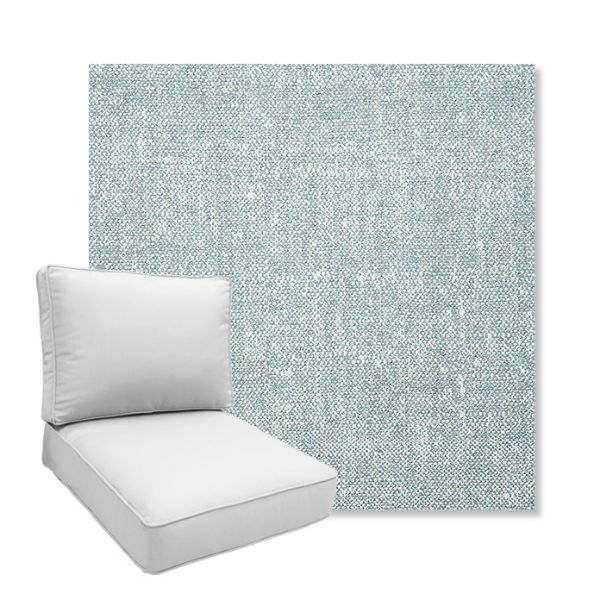Picture of Chartres Opal | Boxed Deep Seating Patio Chair Cushion – Sunbrella© Fabric