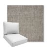 Picture of Crush Ash | Boxed Deep Seating Patio Chair Cushion – Sunbrella© Fabric