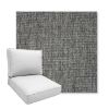 Picture of Crush Pewter | Boxed Deep Seating Patio Chair Cushion – Sunbrella© Fabric