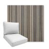 Picture of Cultivate Stone | Boxed Deep Seating Patio Chair Cushion – Sunbrella© Fabric