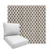 Picture of Detail Classic | Boxed Deep Seating Patio Chair Cushion – Sunbrella© Fabric