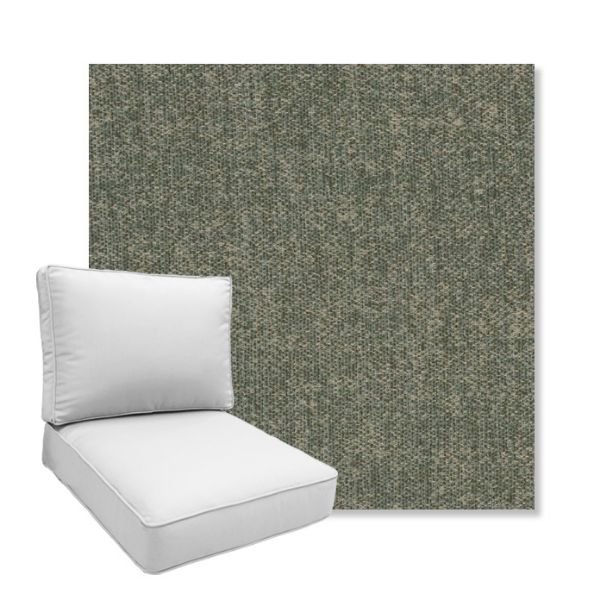 Picture of Dither Fern | Boxed Deep Seating Patio Chair Cushion – Sunbrella© Fabric
