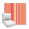 Picture of Dolce Mango | Boxed Deep Seating Patio Chair Cushion – Sunbrella© Fabric