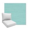 Picture of Dupione Celeste | Boxed Deep Seating Patio Chair Cushion – Sunbrella© Fabric
