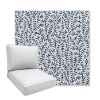 Picture of Eberly Peacock | Boxed Deep Seating Patio Chair Cushion – Sunbrella© Fabric