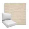 Picture of Embrace Linen | Boxed Deep Seating Patio Chair Cushion – Sunbrella© Fabric