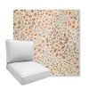Picture of Flora Sunset | Boxed Deep Seating Patio Chair Cushion – Sunbrella© Fabric