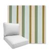 Picture of Gateway Aloe | Boxed Deep Seating Patio Chair Cushion – Sunbrella© Fabric