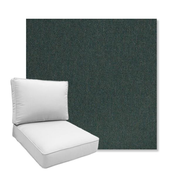 Picture of Heritage Alpine | Boxed Deep Seating Patio Chair Cushion – Sunbrella© Fabric