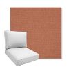 Picture of Heritage Rust | Boxed Deep Seating Patio Chair Cushion – Sunbrella© Fabric