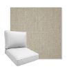 Picture of Heritage Smoke | Boxed Deep Seating Patio Chair Cushion – Sunbrella© Fabric