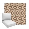 Picture of Hoopla Cold Brew | Boxed Deep Seating Patio Chair Cushion – Sunbrella© Fabric