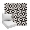 Picture of Hoopla Panda | Boxed Deep Seating Patio Chair Cushion – Sunbrella© Fabric
