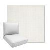 Picture of Idol Snow | Boxed Deep Seating Patio Chair Cushion – Sunbrella© Fabric
