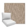 Picture of Improve Dune | Boxed Deep Seating Patio Chair Cushion – Sunbrella© Fabric