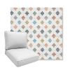 Picture of Infused Gem | Boxed Deep Seating Patio Chair Cushion – Sunbrella© Fabric