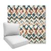 Picture of Inga Boho | Boxed Deep Seating Patio Chair Cushion – Sunbrella© Fabric