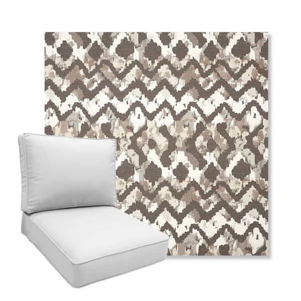Picture of Inga Merino | Boxed Deep Seating Patio Chair Cushion – Sunbrella© Fabric