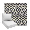 Picture of Inga Midnight | Boxed Deep Seating Patio Chair Cushion – Sunbrella© Fabric