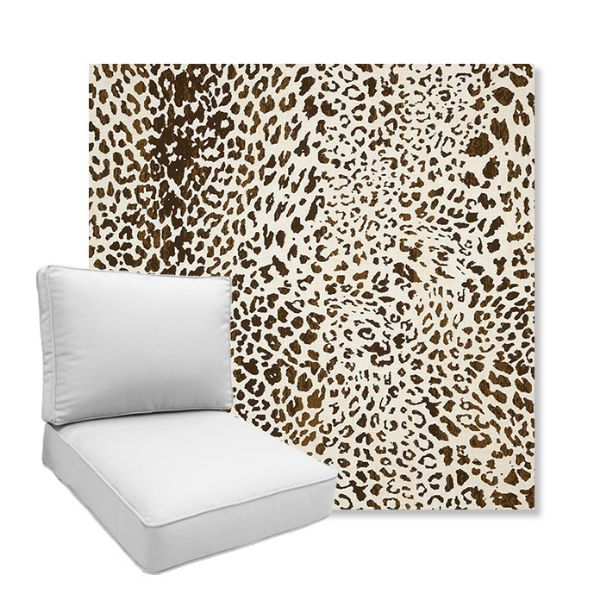 Picture of Instinct Espresso | Boxed Deep Seating Patio Chair Cushion – Sunbrella© Fabric