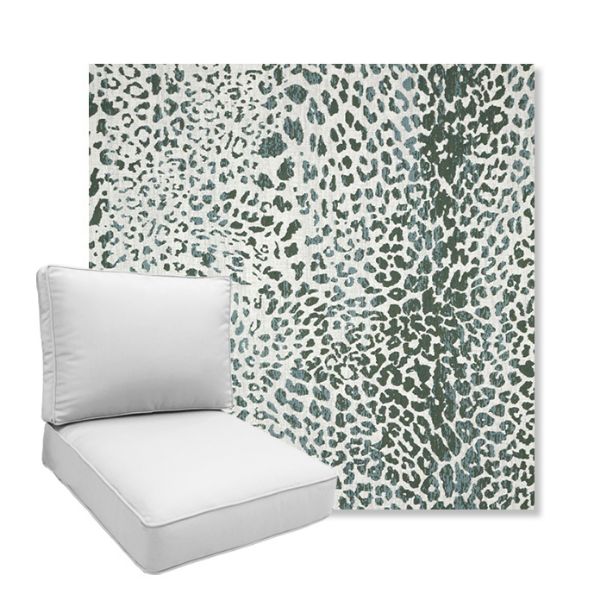 Picture of Instinct Willow | Boxed Deep Seating Patio Chair Cushion – Sunbrella© Fabric