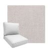 Picture of Kismet Flax | Boxed Deep Seating Patio Chair Cushion – Sunbrella© Fabric