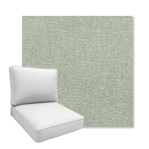 Picture of Kismet Moss | Boxed Deep Seating Patio Chair Cushion – Sunbrella© Fabric