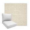 Picture of Kudos Mortar | Boxed Deep Seating Patio Chair Cushion – Sunbrella© Fabric