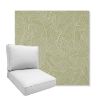 Picture of Leaf Structure Aloe | Boxed Deep Seating Patio Chair Cushion – Sunbrella© Fabric