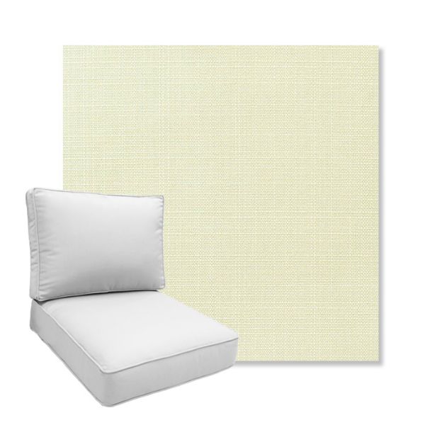 Picture of Linen Natural | Boxed Deep Seating Patio Chair Cushion – Sunbrella© Fabric