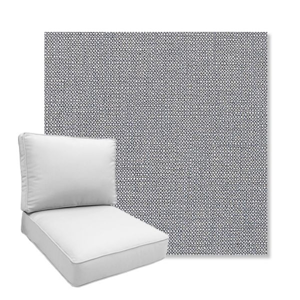Picture of Linville Denim | Boxed Deep Seating Patio Chair Cushion – Sunbrella© Fabric