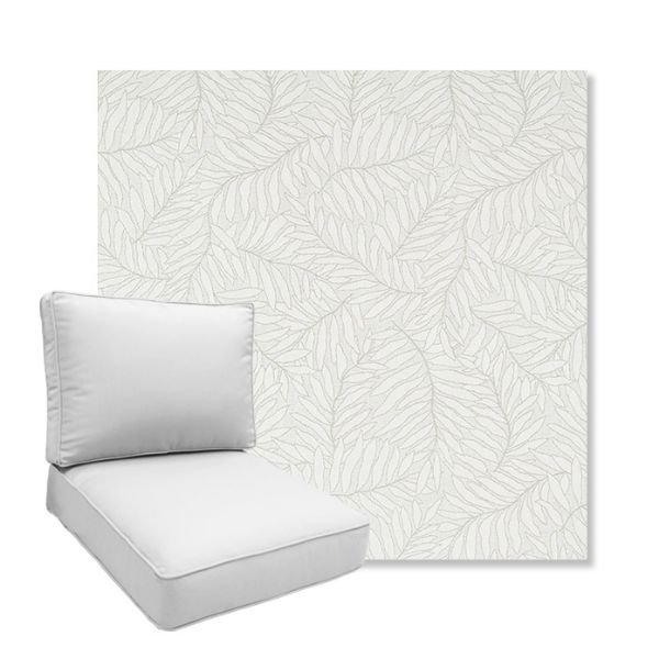 Picture of Lively Sage | Boxed Deep Seating Patio Chair Cushion – Sunbrella© Fabric