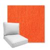 Picture of Margo Papaya | Boxed Deep Seating Patio Chair Cushion – Sunbrella© Fabric