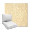 Picture of Margo Parchment | Boxed Deep Seating Patio Chair Cushion – Sunbrella© Fabric