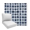 Picture of Midori Indigo | Boxed Deep Seating Patio Chair Cushion – Sunbrella© Fabric